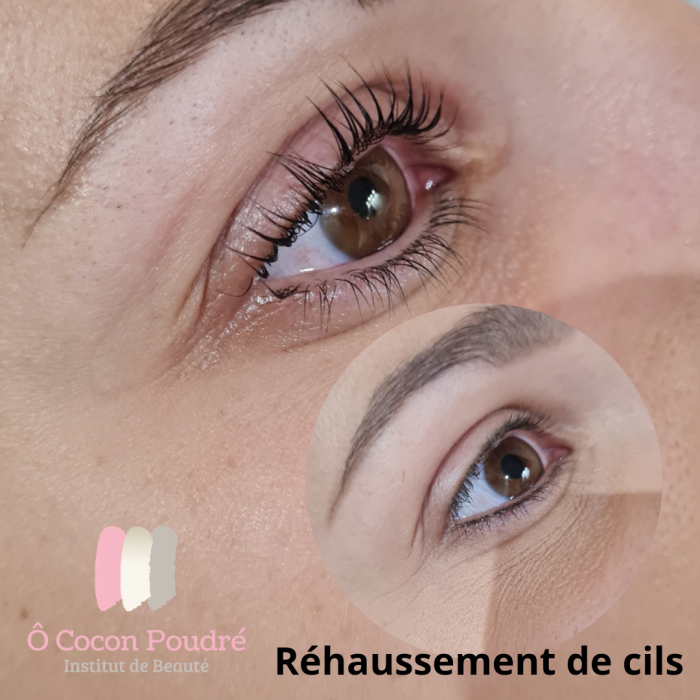 réhaussement de cils